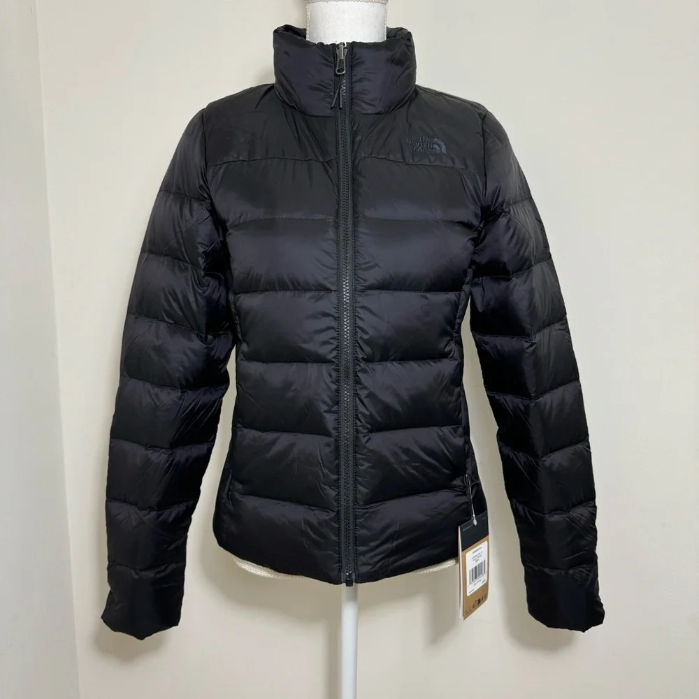 The North Face Women's Minoqua Down Jacket Flare TNF Black Sz S M L XL XXL New - Picture 1 of 8